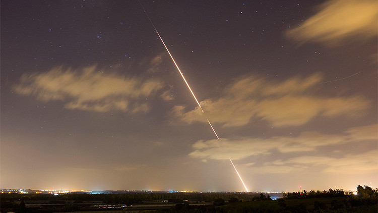 Tres misiles lanzados desde el Líbano explotan en Israel