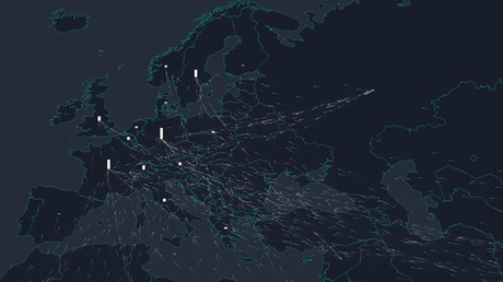 El periplo hacia Europa de los refugiados en un mapa interactivo