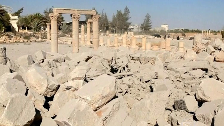 "Escombros y tristeza insondable": la destrucción de Palmira, grabada con una cámara oculta (video)