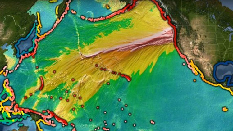 Una simulación muestra cómo un megatemblor devasta los países de la costa del Pacífico