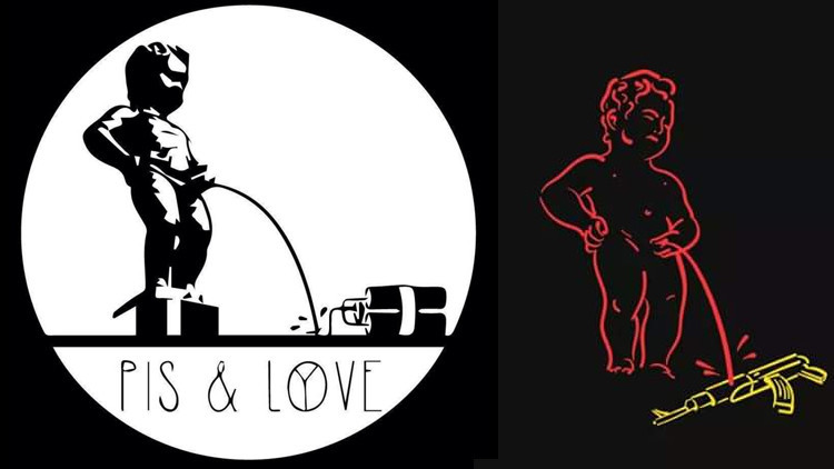 La Red desafía el terrorismo con imágenes de la estatua belga Manneken Pis