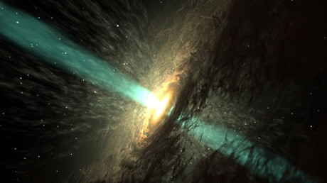 Fenómeno inexplicable: un cuásar expulsa chorros de plasma a una temperatura 'imposible'