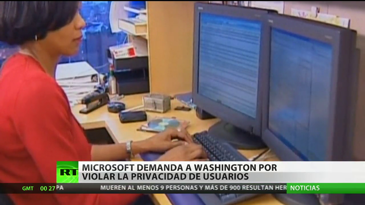Microsoft demanda al Gobierno de EE.UU. por el acceso no autorizado al