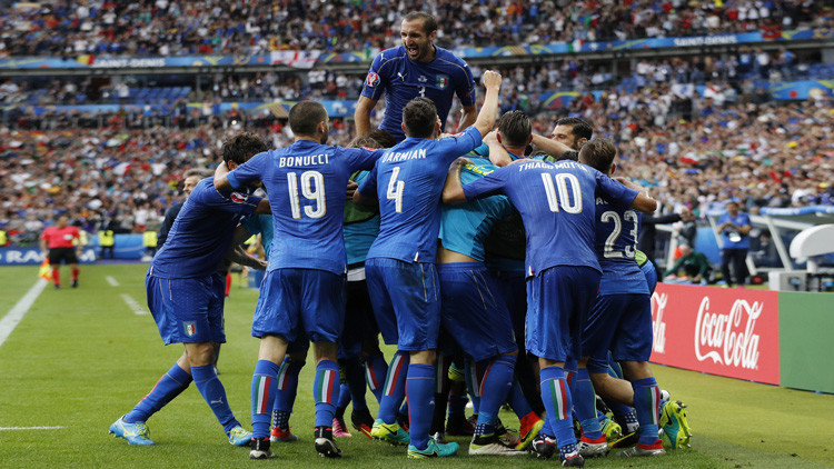 Italia elimina a España en la Euro 2016 al ganarle 2 a 0