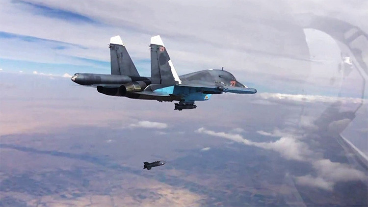 "Las fuerzas aéreas rusas en Siria no emplean armas químicas"