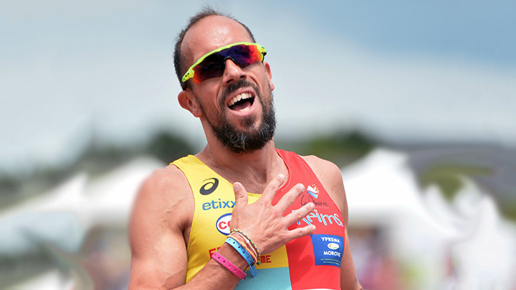 Río: El coraje de un atleta francés que termina la marcha pese a un desmayo y la diarrea