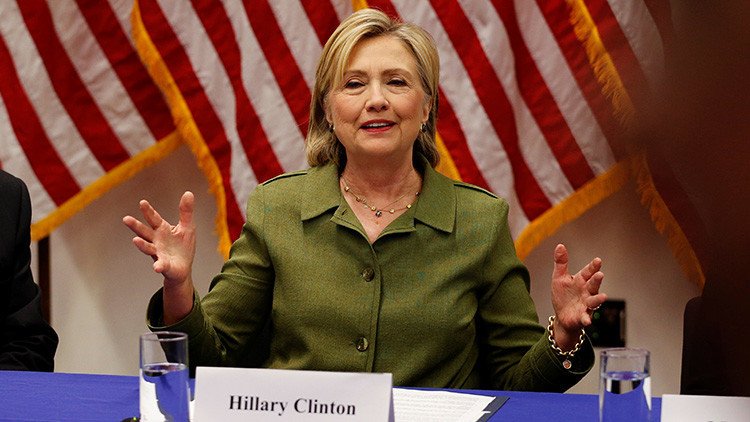 Se hace viral una imagen del Ejército de EE.UU. con Hillary Clinton como amenaza para la seguridad
