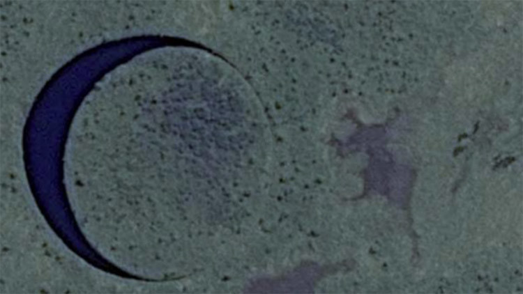 ¿Puerta extraterrestre? Hallan una desconcertante isla circular que se mueve en Argentina