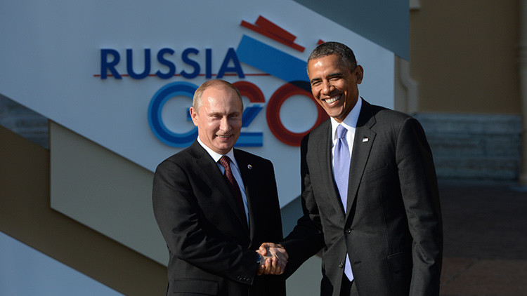 El Kremlin revela qué discutirán Obama y Putin en la cumbre del G-20