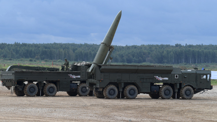 Dos misiles Iskander-M destruyen con éxito sus blancos en el sur de Rusia