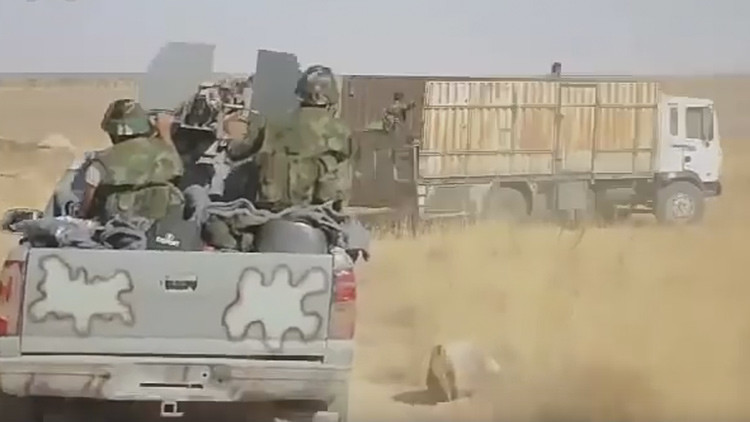 VIDEO: Así el Ejército sirio rompe las defensas de los terroristas en el norte de Hama