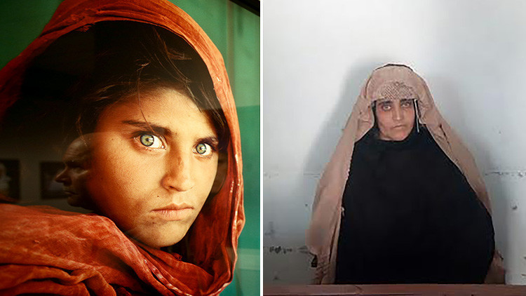 Pakistán deporta a la niña afgana de 'National Geographic' 
