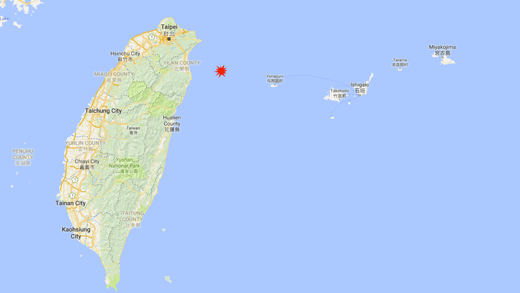 Sismo de magnitud 5,1 en Taiwán