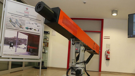 Turquía desarrolla su primer cañón electromagnético (fotos)
