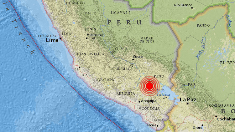 Un sismo de magnitud 6,3 sacude Perú