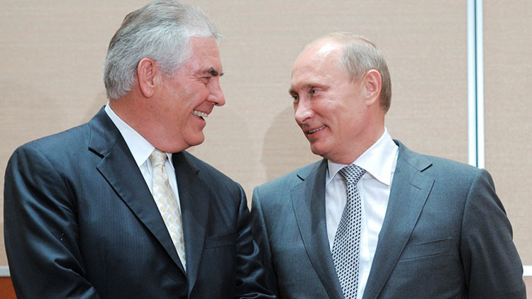 ¿Quién es el posible secretario de Estado de EE.UU. y qué lazos tiene con Rusia?