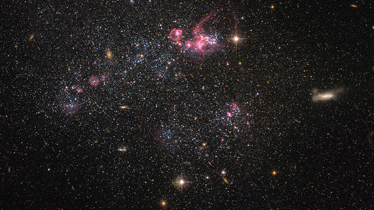 Descubren una galaxia que contradice el Modelo Estándar de la Física de Partículas