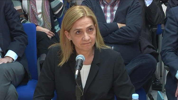 Infanta Cristina sobre su juicio: "Qué ganas tengo de que acabe esto para no pisar este país"