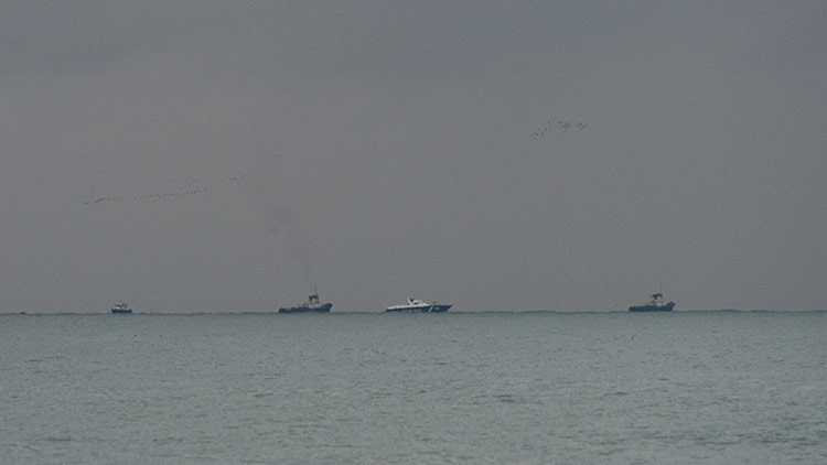 PRIMERAS IMÁGENES desde el lugar del siniestro del Tu-154 ruso