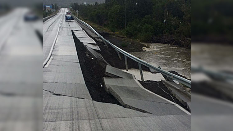 Primeras imágenes del terremoto del sur de Chile (VIDEO)