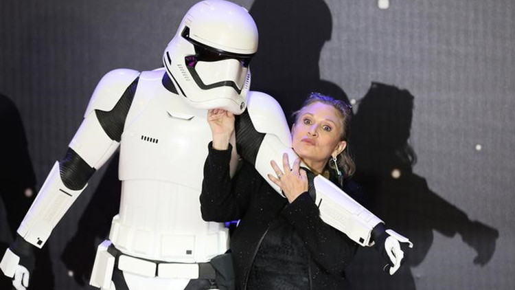Una empresa alimentaria homenajea a Carrie Fisher de la peor manera posible