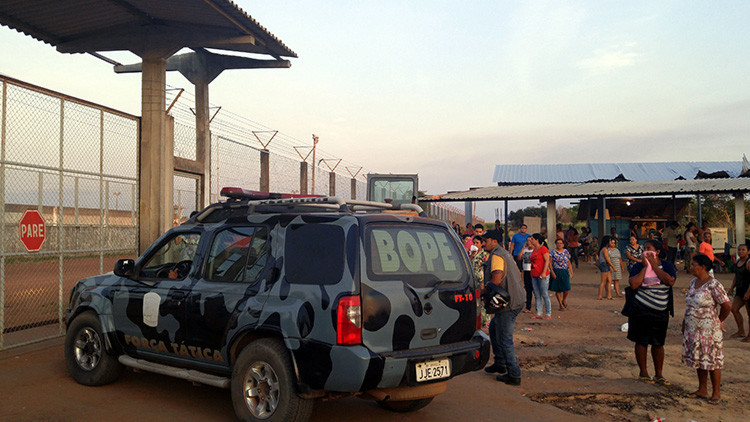 Mueren al menos 33 presos en un motín en una cárcel del norte de Brasil