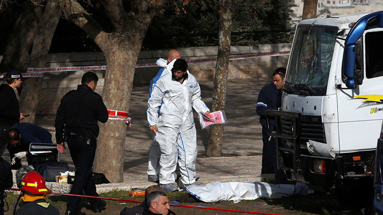 VIDEO: Publican las primeras imágenes del mortífero ataque con un camión en Jerusalén