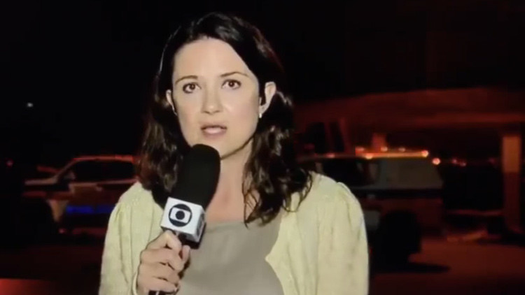 VIDEO: Periodista es agredida en plena cobertura de disturbio en una cárcel de Brasil