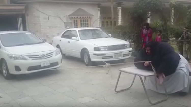 'Hulk' sí existe, es pakistaní y reclama el título de hombre más fuerte del mundo (Video)