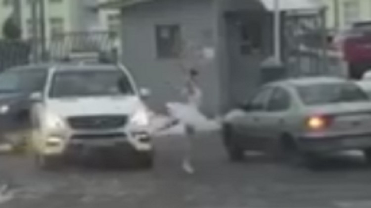 Cuando llevas el ballet en la sangre, la temperatura de la calle no importa