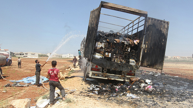 La ONU exime a Rusia de culpa por el ataque a un convoy humanitario en Siria
