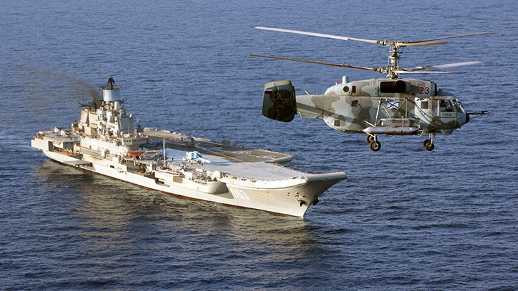 Rusia determina los planes 'rompedores' de desarrollo de su aviación naval