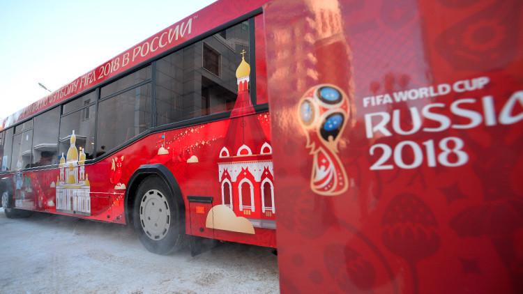 11 ciudades rusas calientan motores futboleros para la Copa del Mundo 2018 con un 'flashmob' (Video)