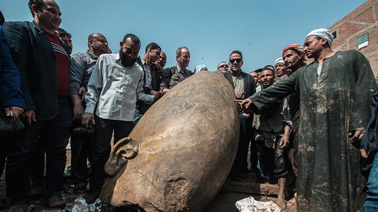 Confusión faraónica: la enorme estatua hallada en Egipto no es de Ramsés II (FOTO, VIDEO)