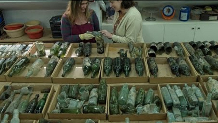 Video: Hallan en Israel una licorería de las tropas británicas durante la Primera Guerra Mundial