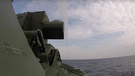 VIDEO: Así dispara el temible Tor-M2KM desde la cubierta de una fragata