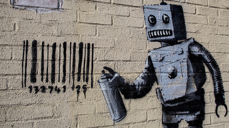 Video: Una mujer afirma haber grabado el rostro del grafitero Banksy en Israel