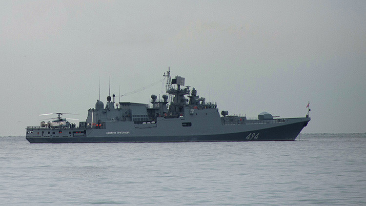 La fragata rusa Admiral Grigoróvich vuelve al Mediterráneo