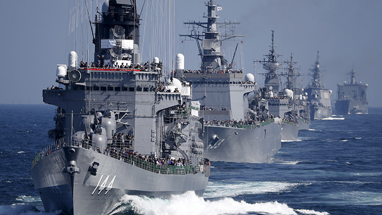 Japón planea realizar maniobras conjuntas con la Armada de EE.UU.