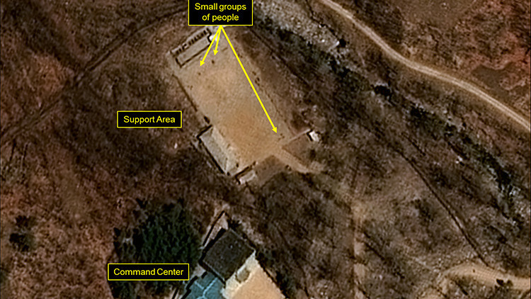 La actividad en un sitio de ensayos nucleares de Corea del Norte sorprende a los expertos de EE.UU.