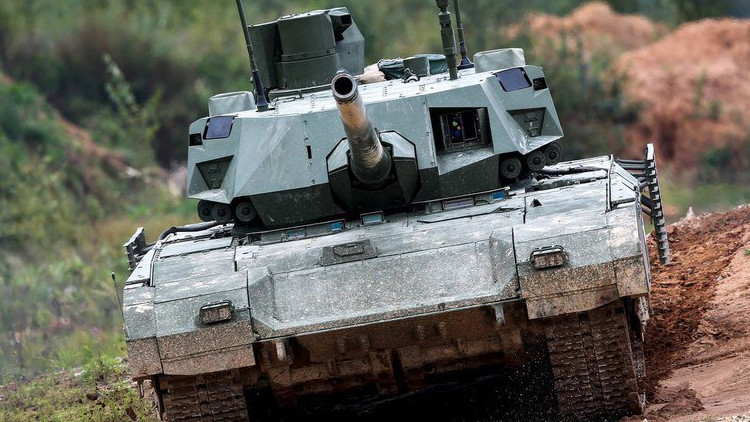 Fotos: Publican en la Red imágenes exclusivas del interior del tanque ruso Armata