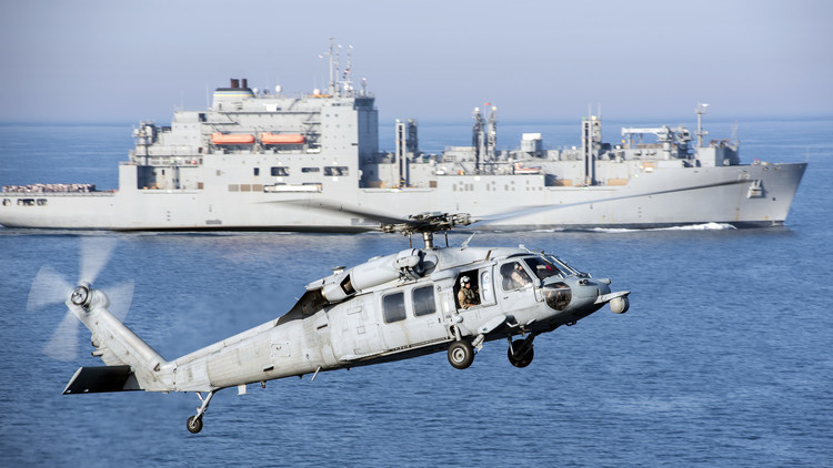 Un helicóptero militar estadounidense se estrella cerca de Guam