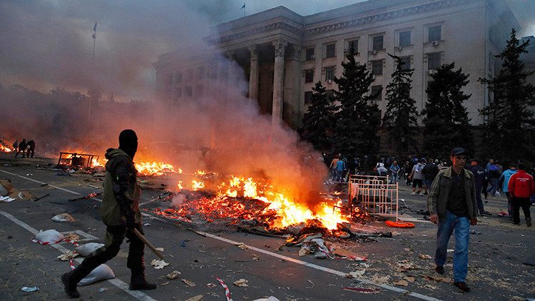 Tres años después: Los culpables de que 42 manifestantes murieran quemados en Odesa siguen impunes