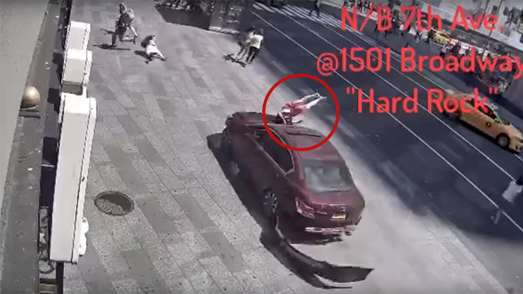 Como una película de terror: La tragedia de Times Square, segundo a segundo (FUERTES IMÁGENES)