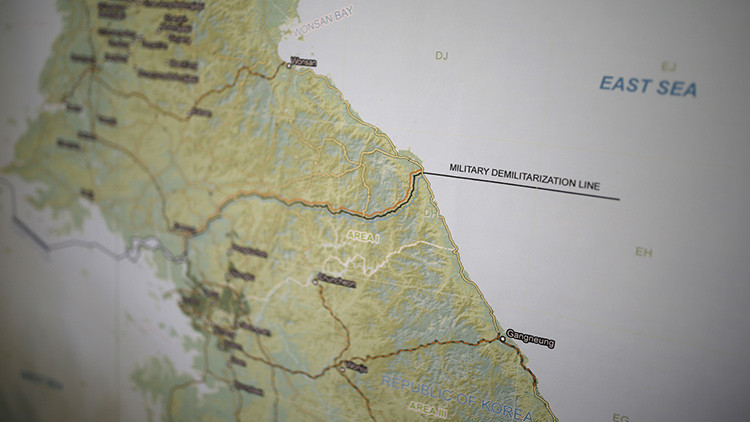 Un "objeto no identificado" atraviesa la frontera de Corea del Sur desde la del Norte