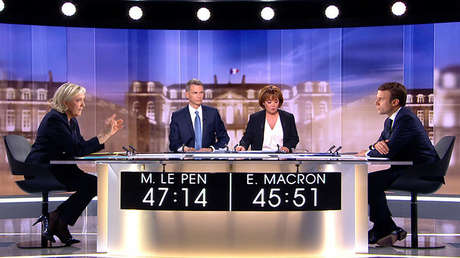 "Usted dice muchas tonterías": el debate de Macron y Le Pen fue tan agresivo como insubstancial