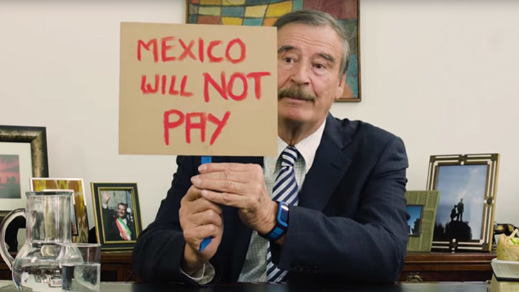 "¿Levantarás un muro de 25.000 millones de dólares que será vencido por una escalera de 25 dólares?"