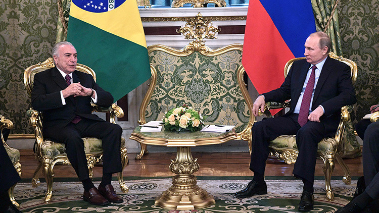 Putin y Temer firman una declaración sobre el diálogo ...