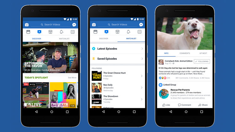 ¿Adiós a YouTube?: Facebook lanza una nueva plataforma para ver series y programas