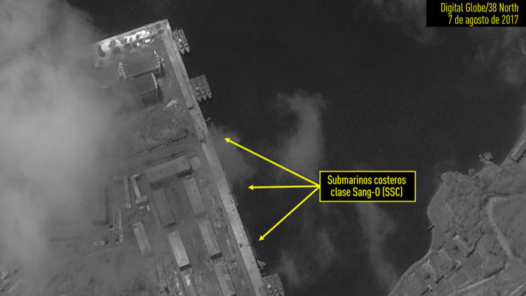 Corea del Norte podría preparar una prueba de submarinos lanzamisiles